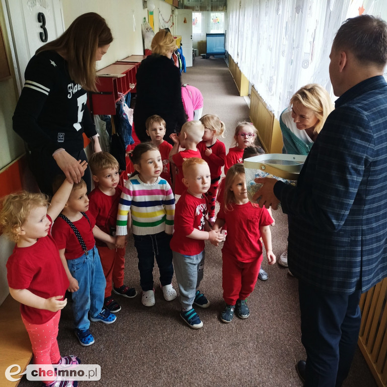 Słodka wizyta u chełmińskich przedszkolaków