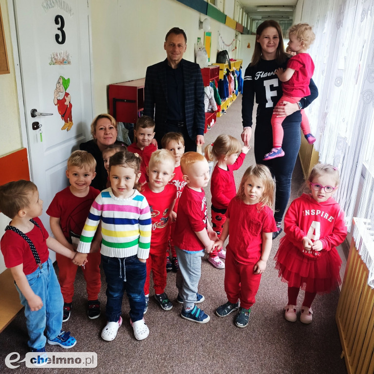 Słodka wizyta u chełmińskich przedszkolaków