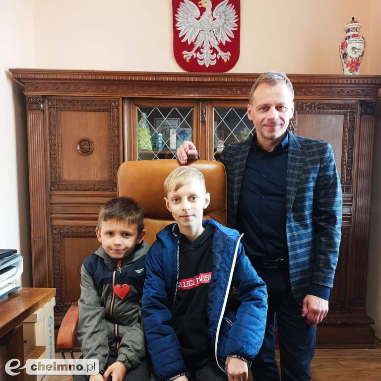 Intensywny Dzień Dziecka w Urzędzie Miasta Chełmna