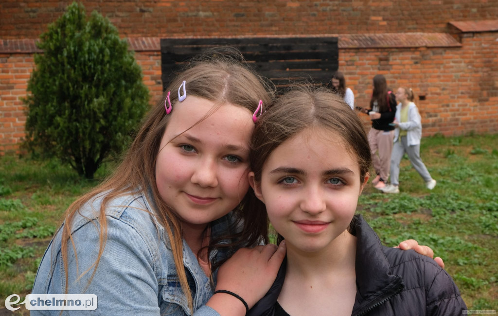 Tak świętowały Dzień Dziecka klasy IV - VIII w SP1