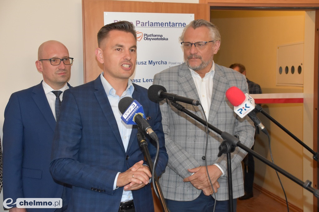 Otwarcie nowego biura poselsko-senatorskiego w Chełmnie