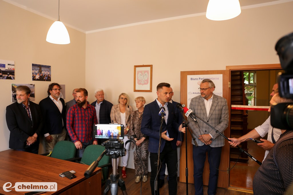 Otwarcie nowego biura poselsko-senatorskiego w Chełmnie