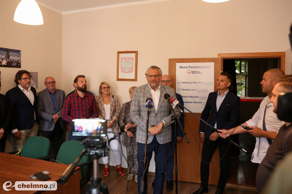 Otwarcie nowego biura poselsko-senatorskiego w Chełmnie