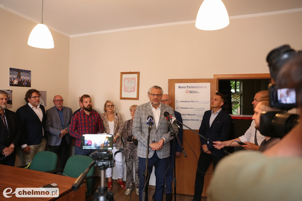 Otwarcie nowego biura poselsko-senatorskiego w Chełmnie