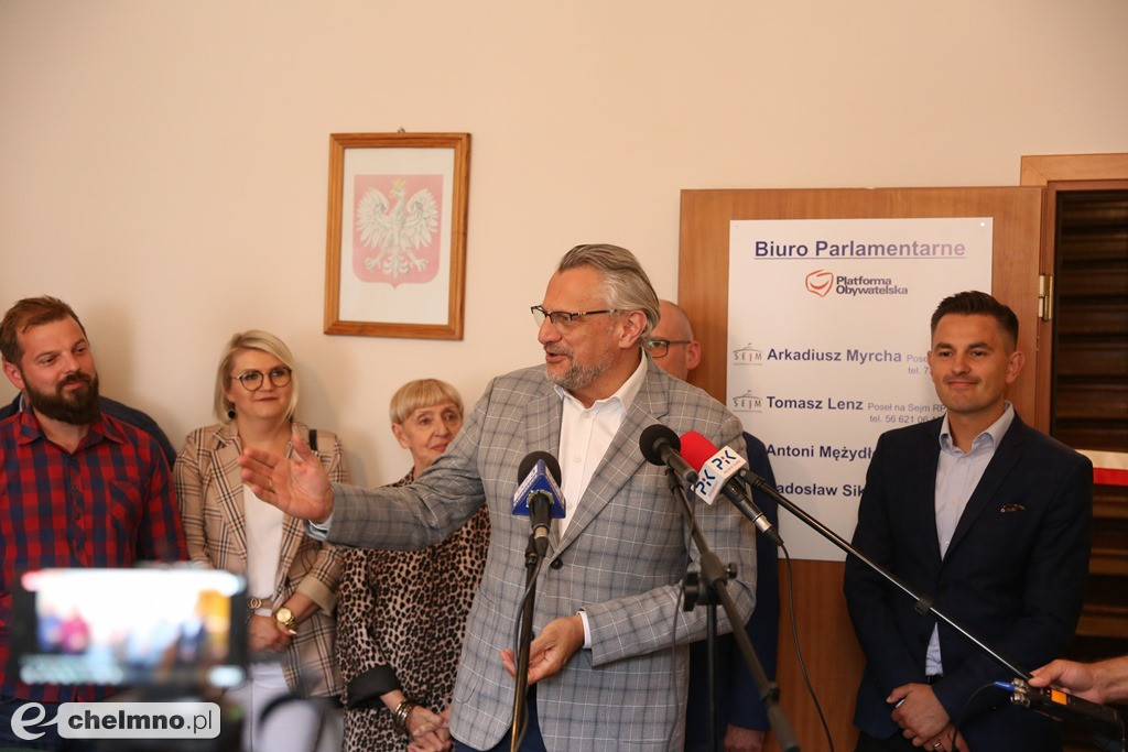 Otwarcie nowego biura poselsko-senatorskiego w Chełmnie