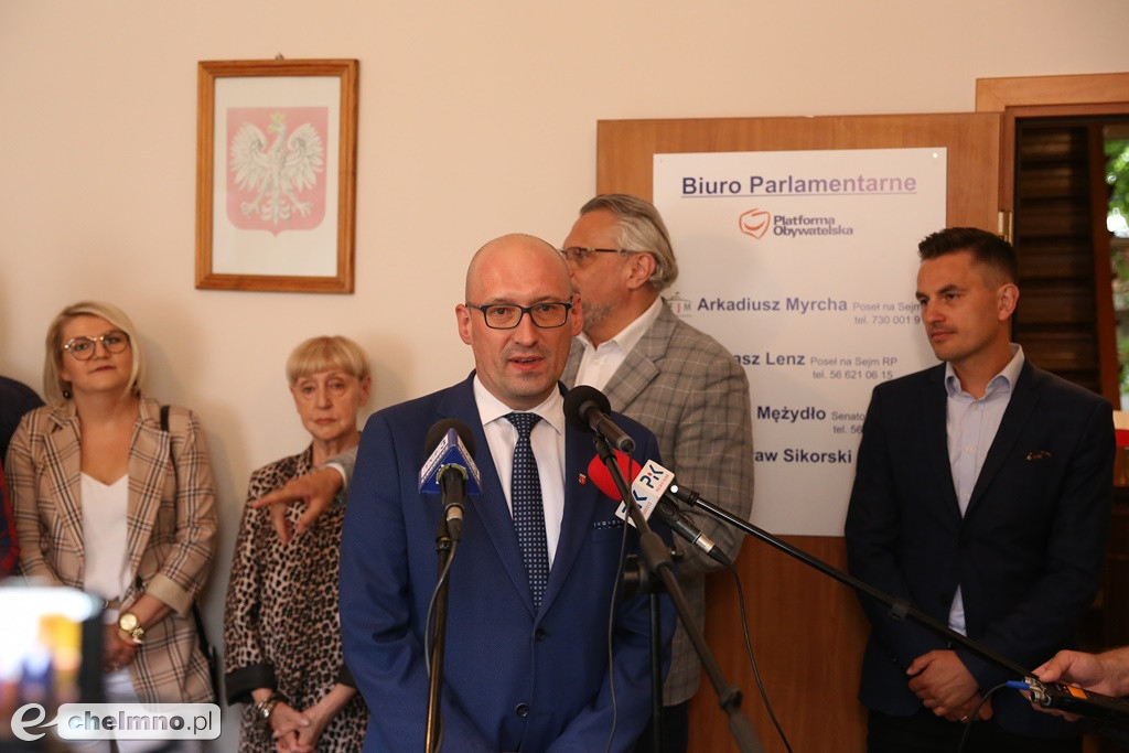 Otwarcie nowego biura poselsko-senatorskiego w Chełmnie