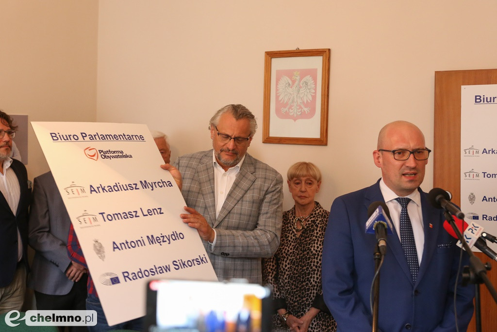 Otwarcie nowego biura poselsko-senatorskiego w Chełmnie