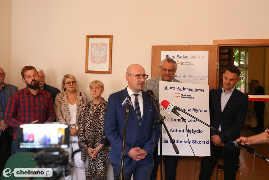 Otwarcie nowego biura poselsko-senatorskiego w Chełmnie