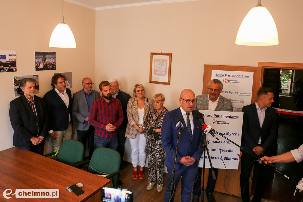 Otwarcie nowego biura poselsko-senatorskiego w Chełmnie