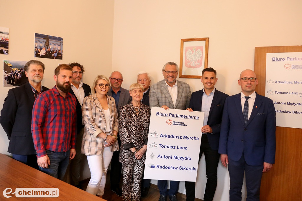 Otwarcie nowego biura poselsko-senatorskiego w Chełmnie