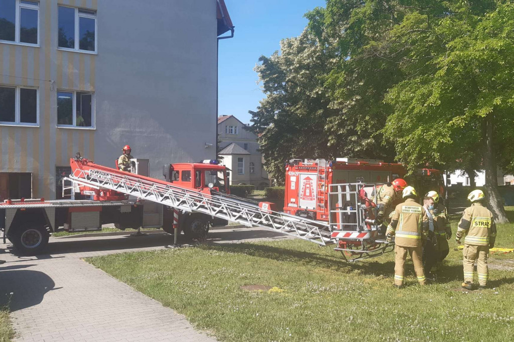 Ćwiczenia w chełmińskim szpitalu