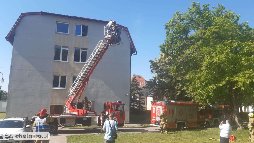 Ćwiczenia w chełmińskim szpitalu
