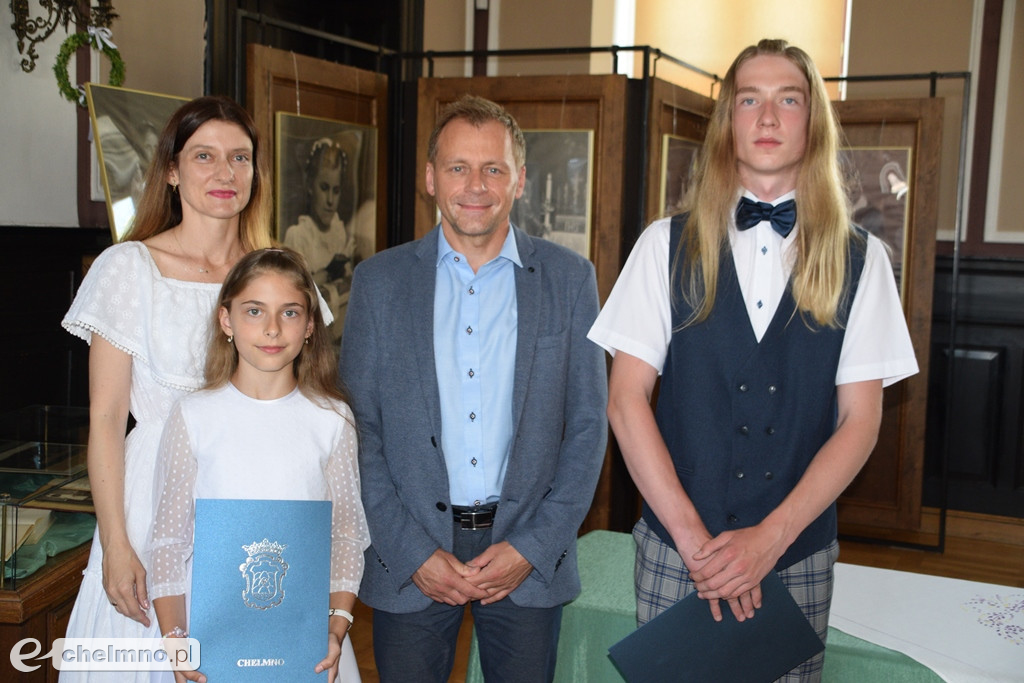 Nagrody burmistrza dla najlepszych uczniów