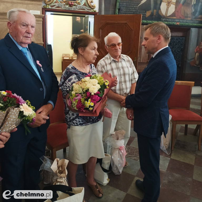 Cztery pary otrzymały medale Prezydenta za długoletnie pożycie