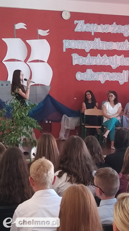 Wczorajsze pożegnanie absolwentów klas VIII w Dwójce