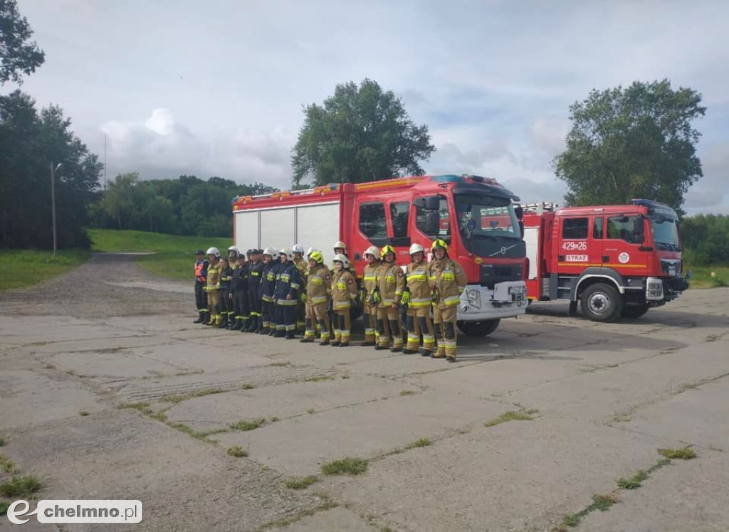 Inspekcja gotowości Plutonu Specjalnego Powodziowego