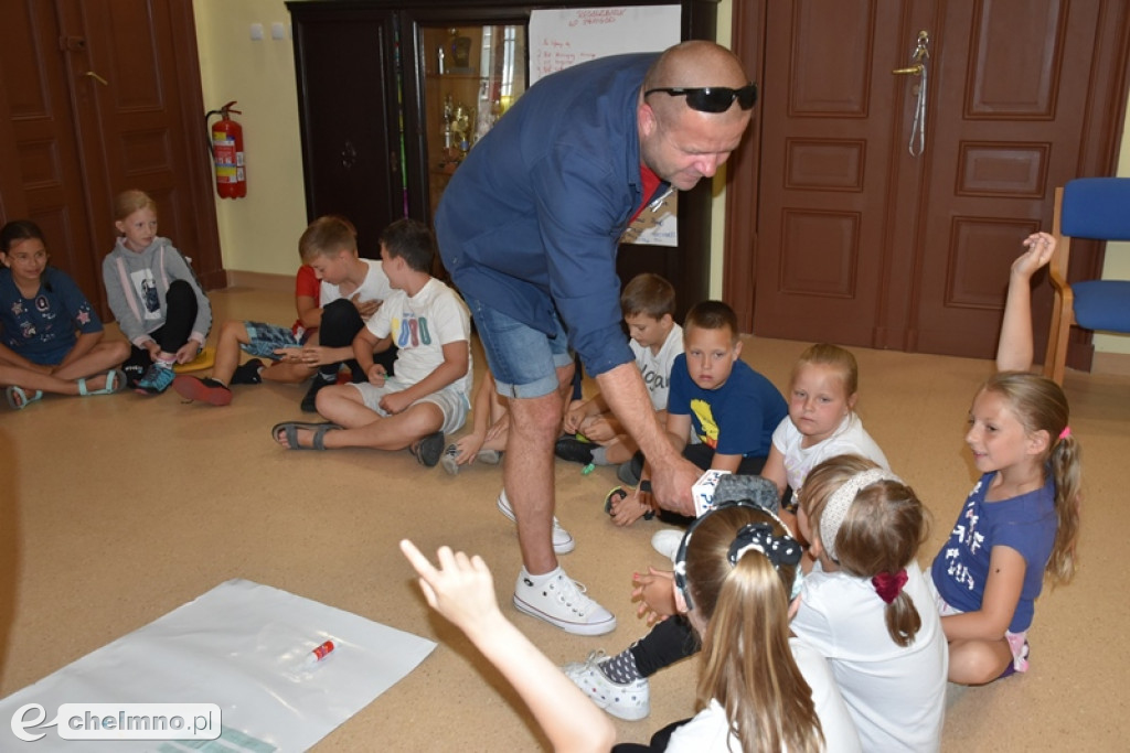 Relacja z wakacyjnych zajęć w GOK Unisław