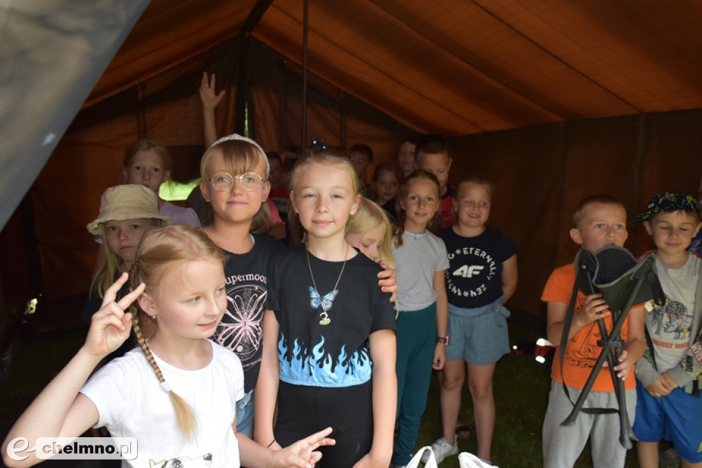 Relacja z wakacyjnych zajęć w GOK Unisław