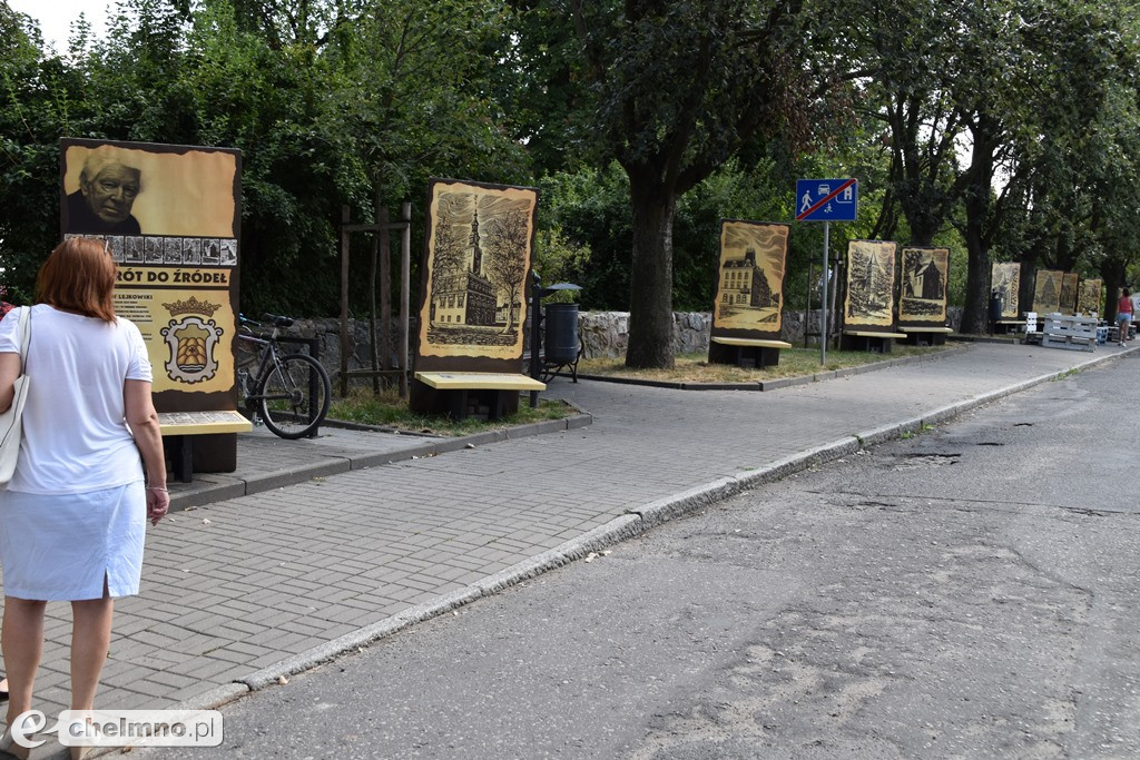 Radosne prace Ewy Porożyńskiej zdobią ulicę Grudziądzką