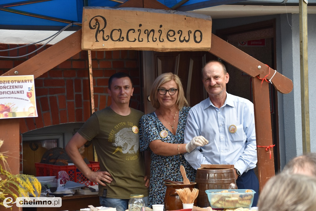 Dobra zabawa na Dożynkach Gminno-Parafialnych w Unisławiu