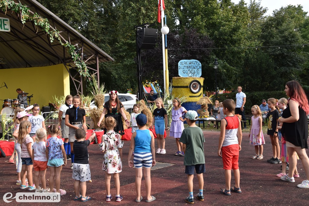 Dobra zabawa na Dożynkach Gminno-Parafialnych w Unisławiu
