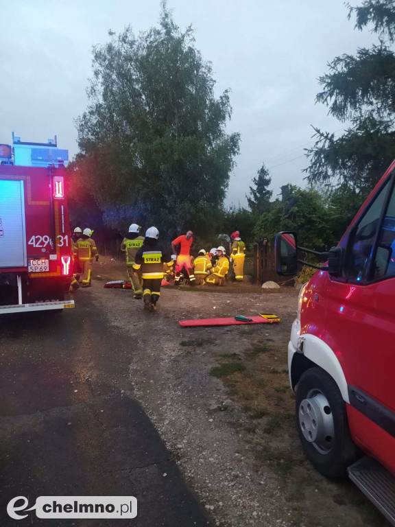 Tragedia na drodze gminnej - śmiertelny wypadek w Wabczu