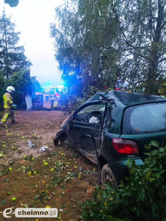 Tragedia na drodze gminnej - śmiertelny wypadek w Wabczu
