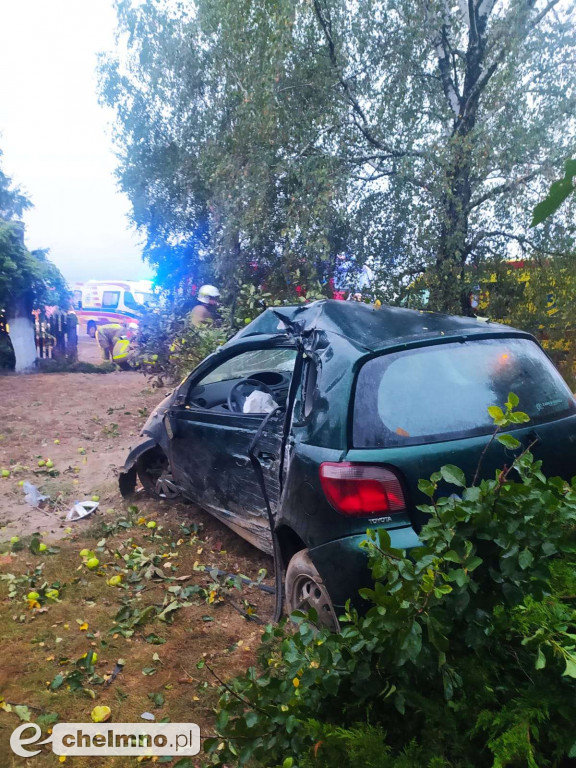 Tragedia na drodze gminnej - śmiertelny wypadek w Wabczu