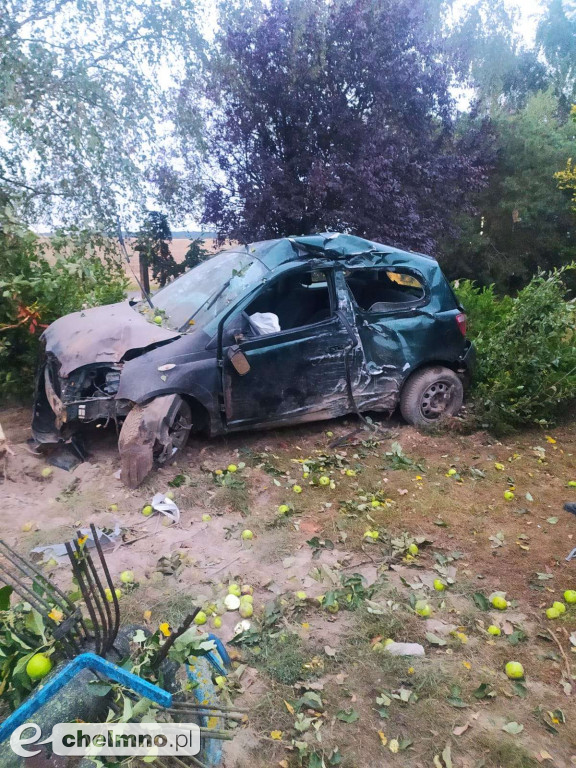 Tragedia na drodze gminnej - śmiertelny wypadek w Wabczu