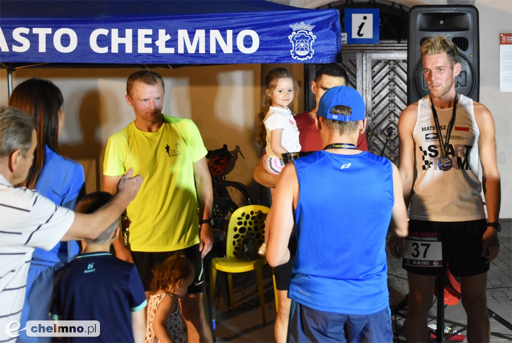 Wyniki Nocnego Biegania Chełmińską Starówką