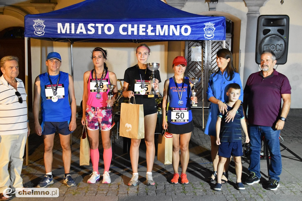 Wyniki Nocnego Biegania Chełmińską Starówką