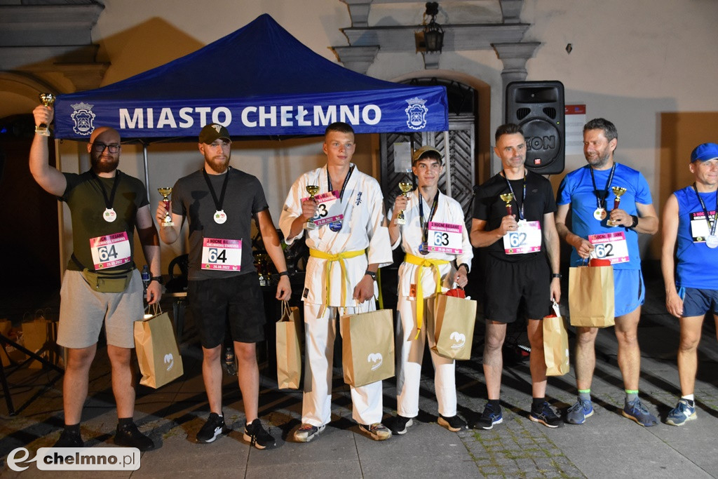 Wyniki Nocnego Biegania Chełmińską Starówką