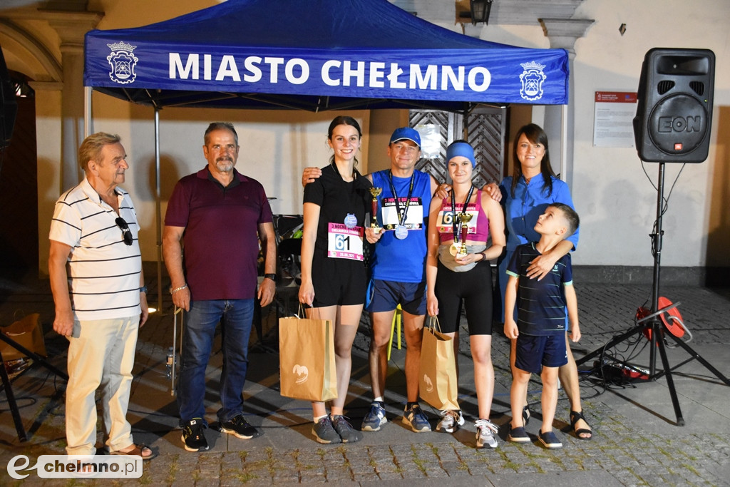 Wyniki Nocnego Biegania Chełmińską Starówką