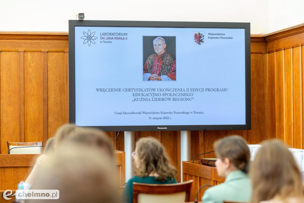 Spotkanie z uczestnikami Kuźni Liderów Regionu