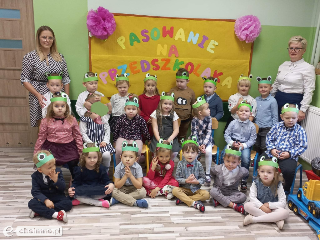 Pasowanie na przedszkolaka w Tęczowym Zakątku