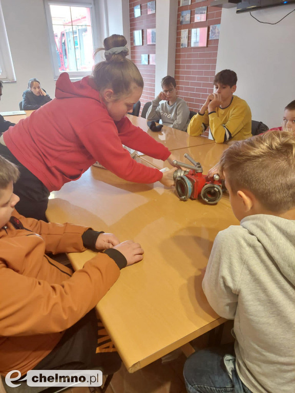 Ćwiczenia w plenerze z druhami OSP Chełmno