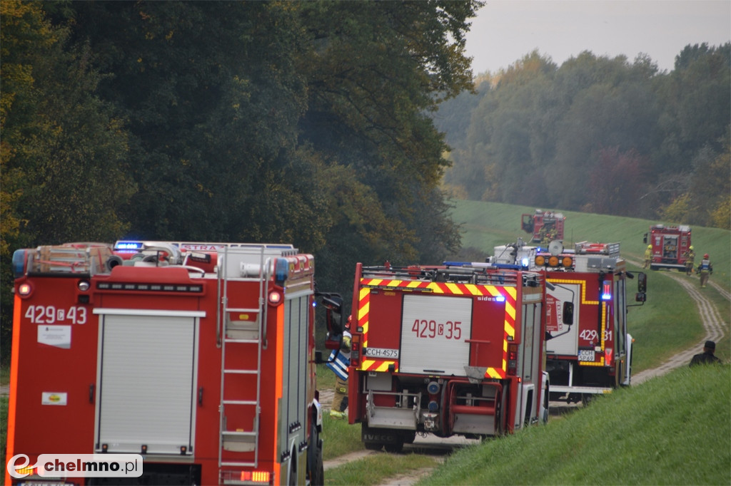 Aż 26 zastępów straży pożarnej na Powiślu