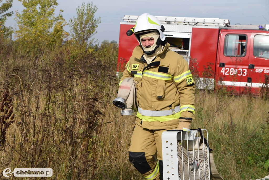 Aż 26 zastępów straży pożarnej na Powiślu