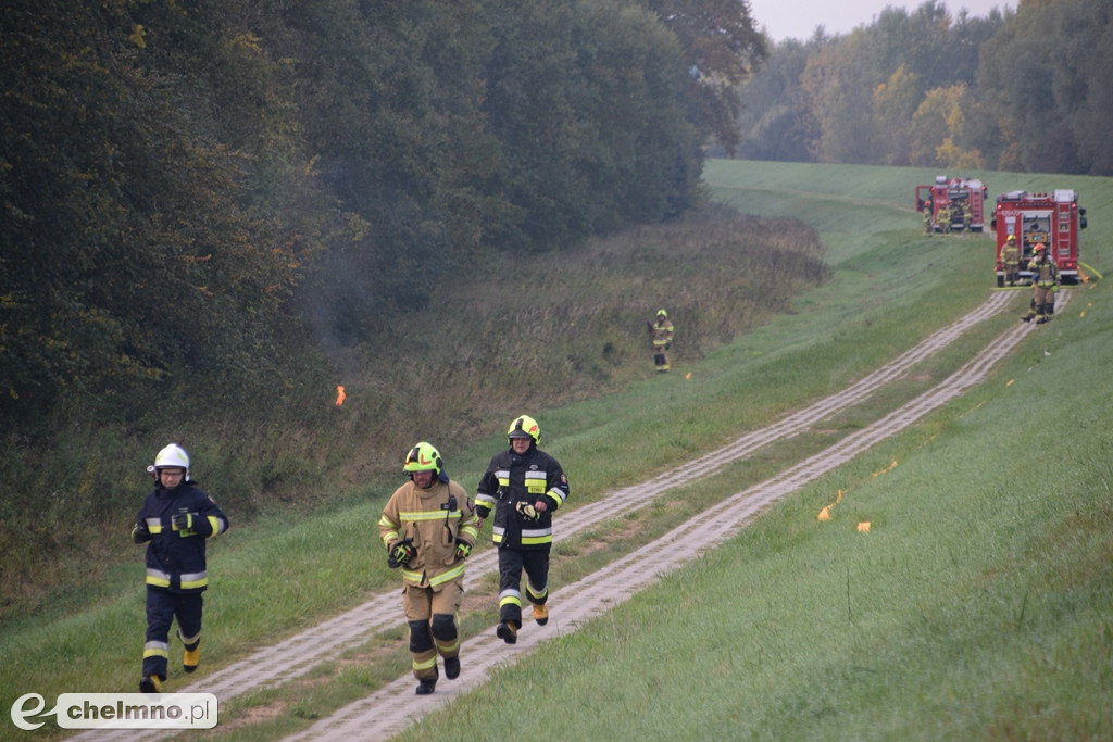 Aż 26 zastępów straży pożarnej na Powiślu