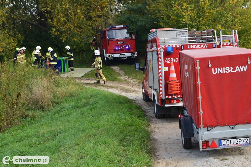 Aż 26 zastępów straży pożarnej na Powiślu