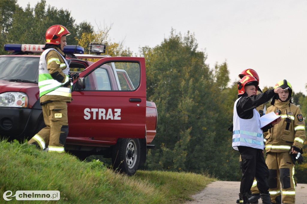 Aż 26 zastępów straży pożarnej na Powiślu