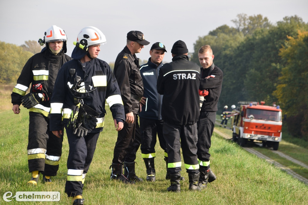 Aż 26 zastępów straży pożarnej na Powiślu