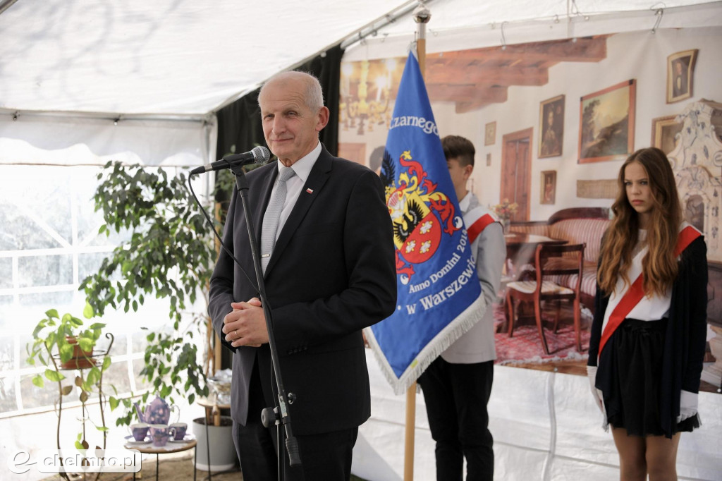 Historyczny budynek podstawówki w Warszewicach odrestaurowany