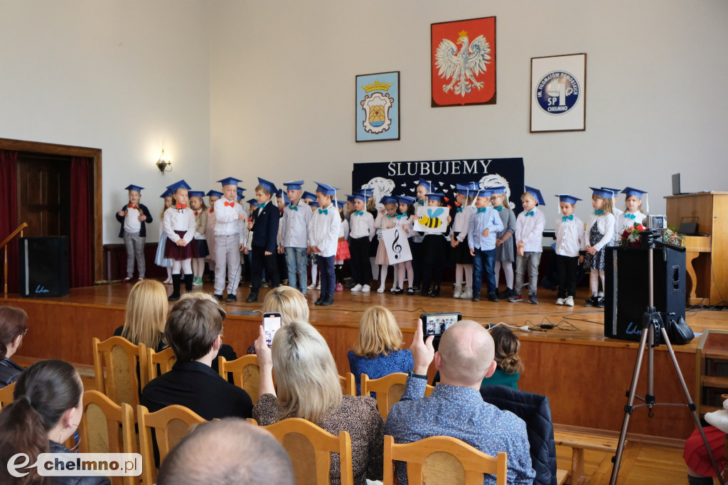 Pasowanie pierwszoklasistów w Szkole Podstawowej nr 1