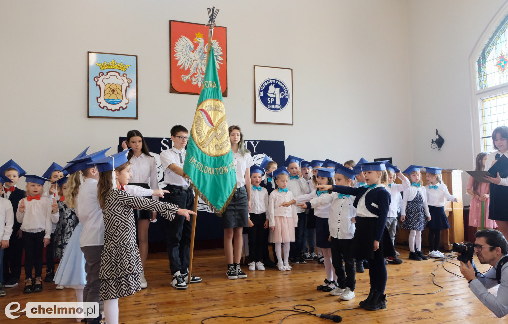 Pasowanie pierwszoklasistów w Szkole Podstawowej nr 1