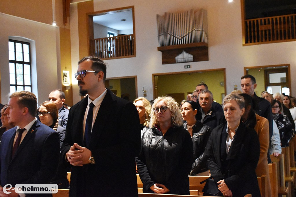 Uroczyste otwarcie szkolnej sali gimnastycznej przy 