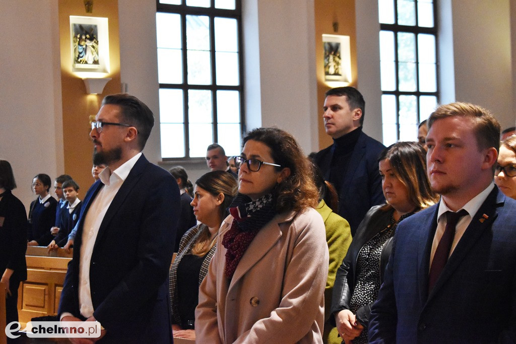 Uroczyste otwarcie szkolnej sali gimnastycznej przy 