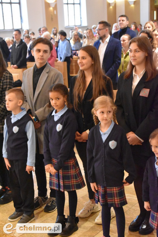 Uroczyste otwarcie szkolnej sali gimnastycznej przy 