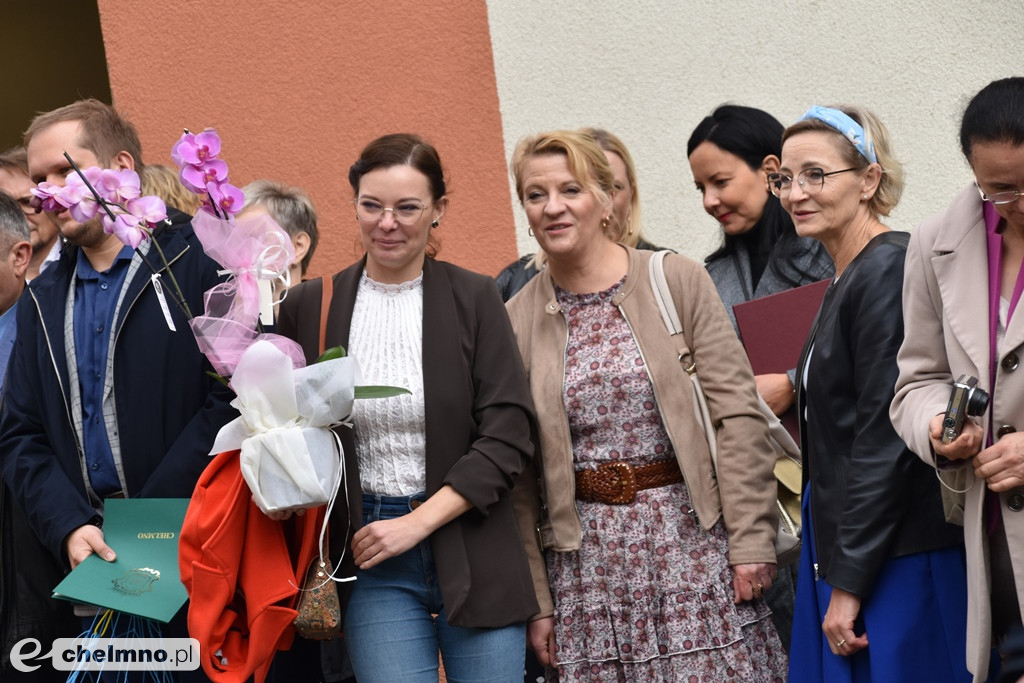 Uroczyste otwarcie szkolnej sali gimnastycznej przy 