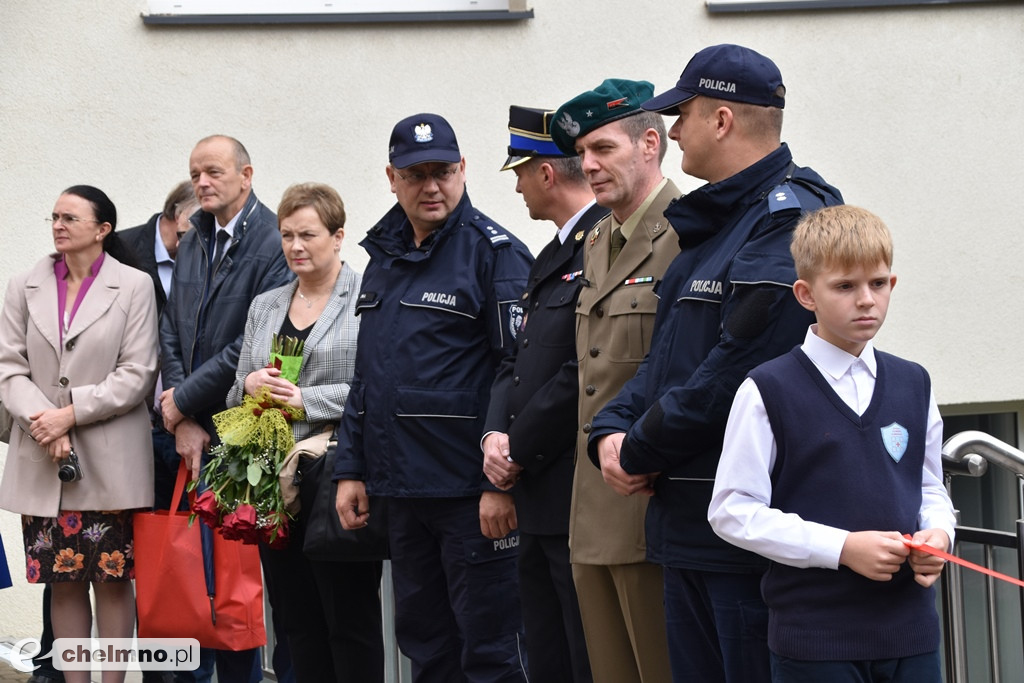 Uroczyste otwarcie szkolnej sali gimnastycznej przy 